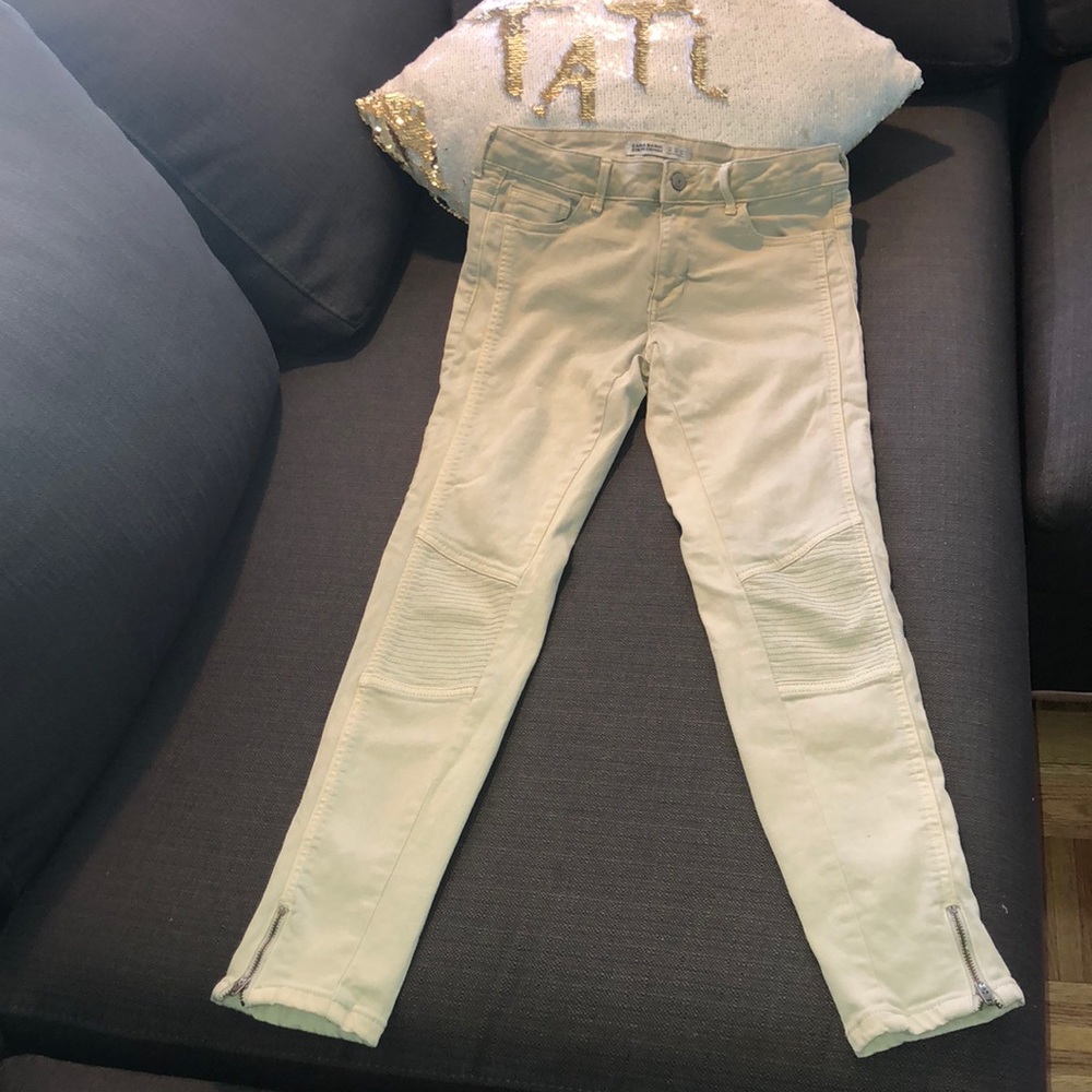 Zara motto skinny jeans